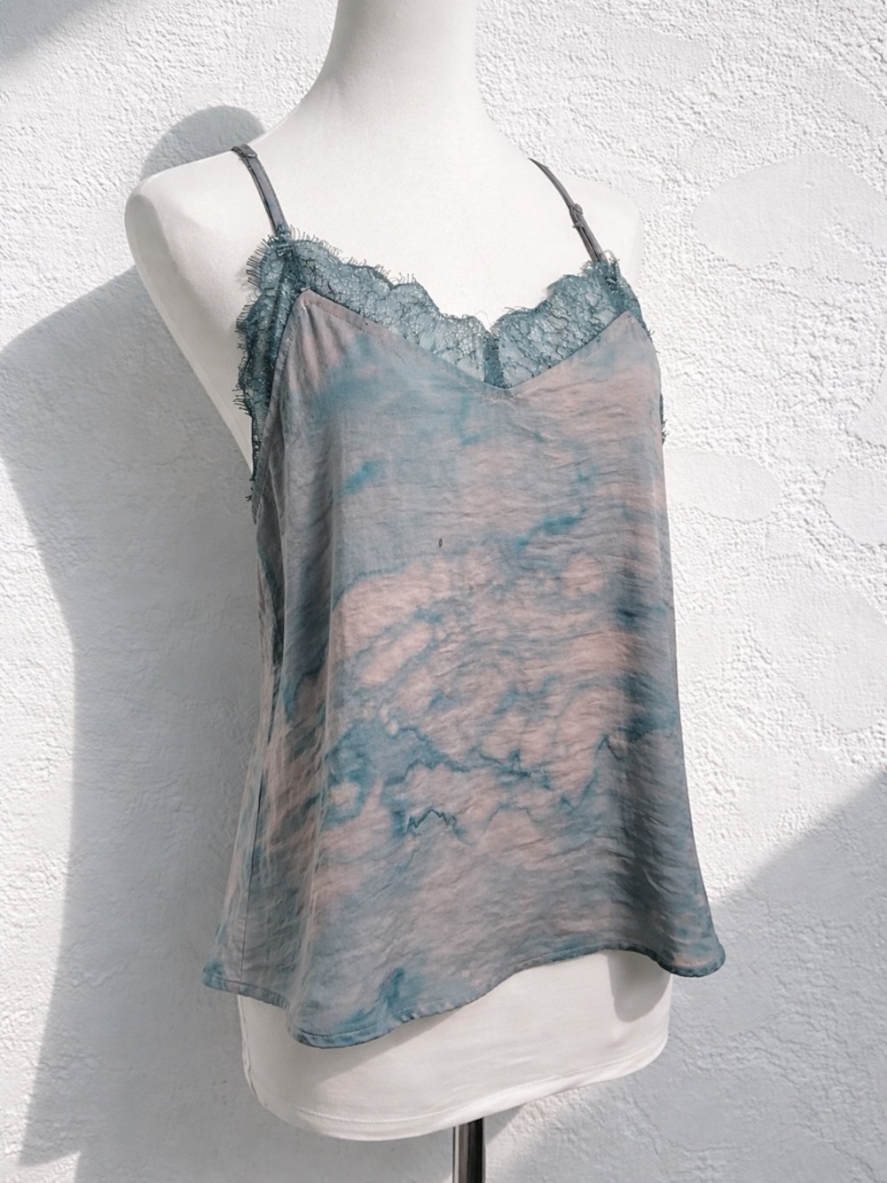 Boho Prairie Lace Trim Cami | Nomad Layering Fairycore Tank M